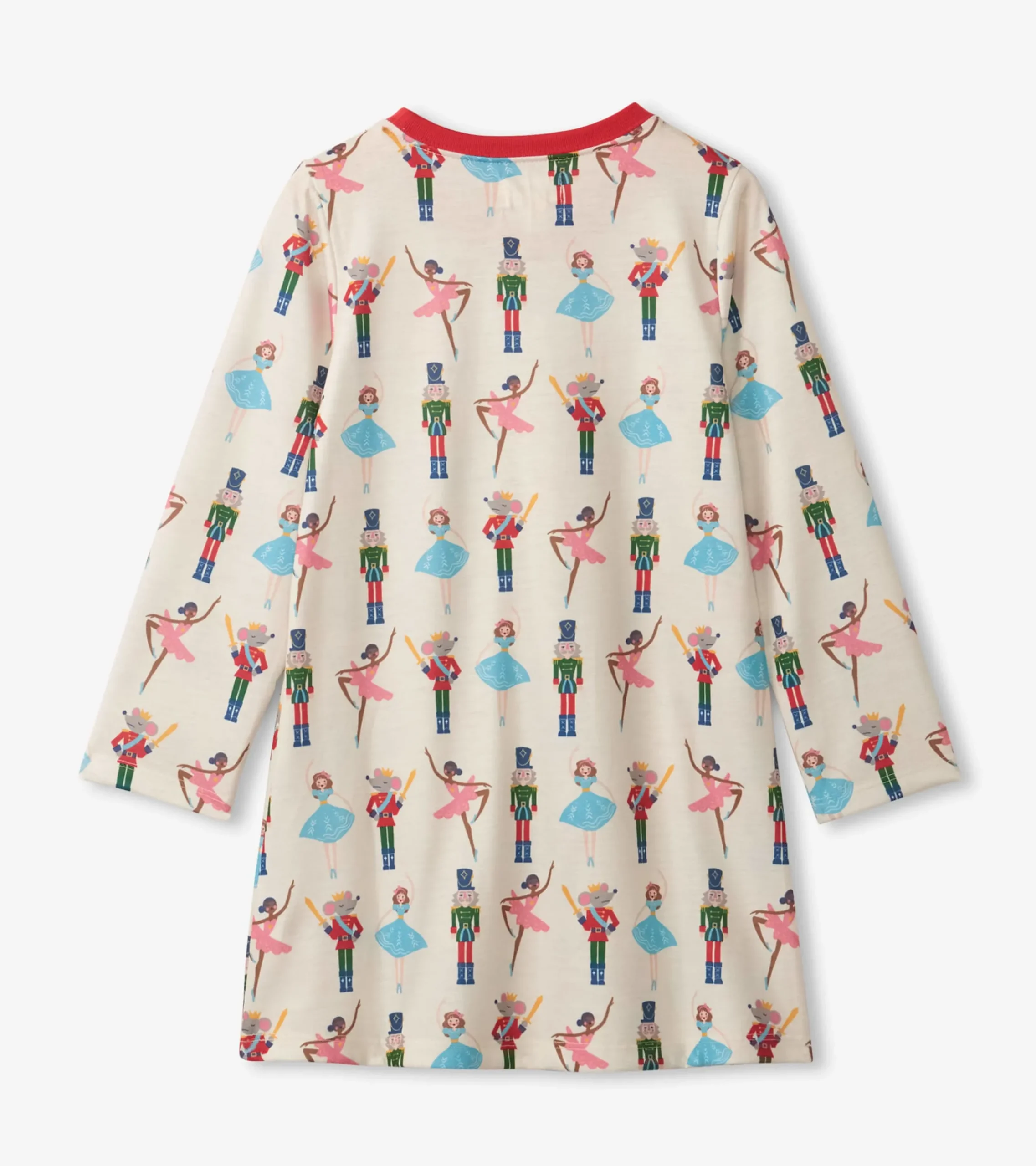 New Hatley Nutcracker Long Sleeve Girls Nightgown