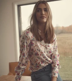 Hatley Olivia Blouse - Deconstructed Floral
