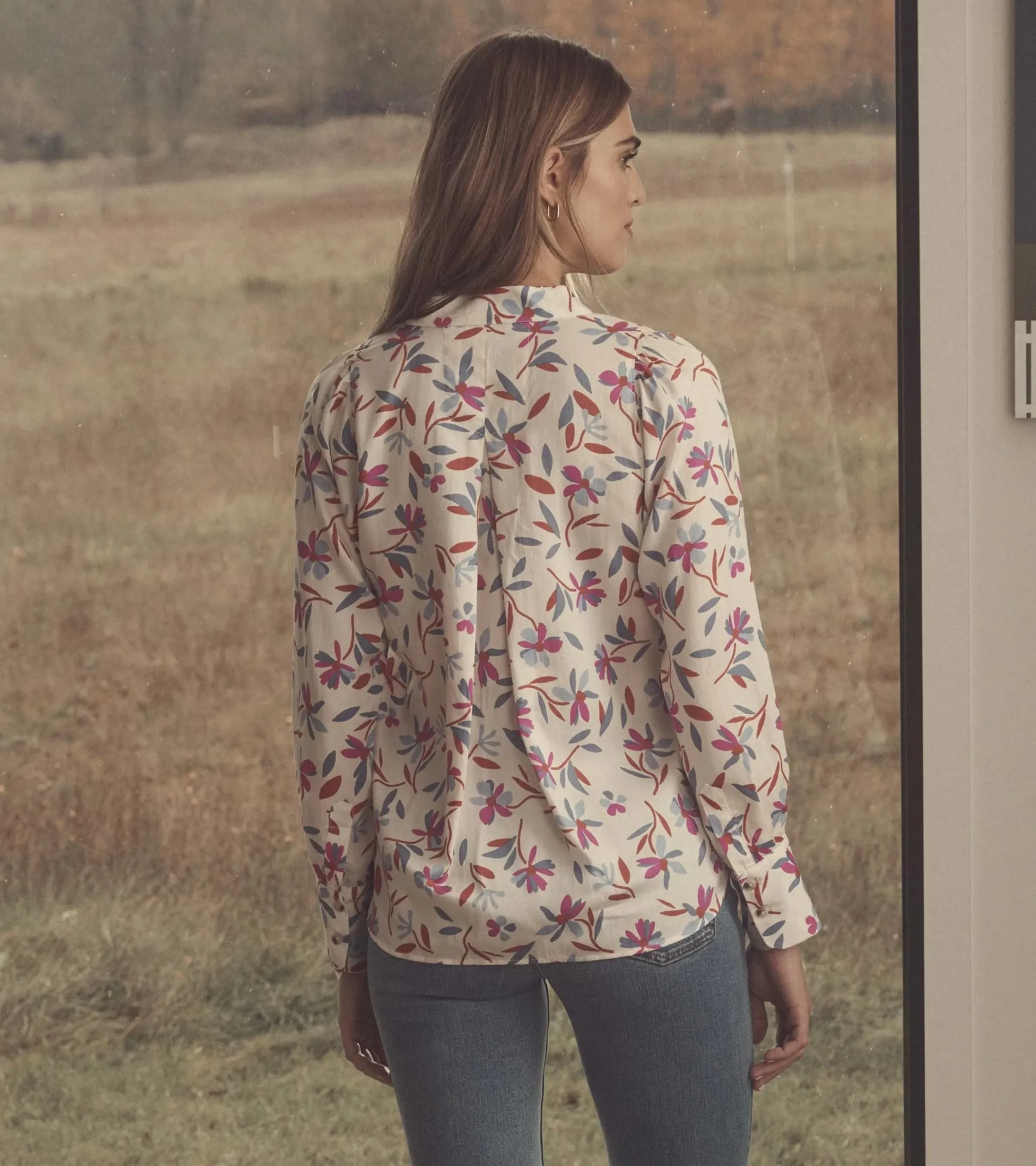 Hatley Olivia Blouse - Deconstructed Floral