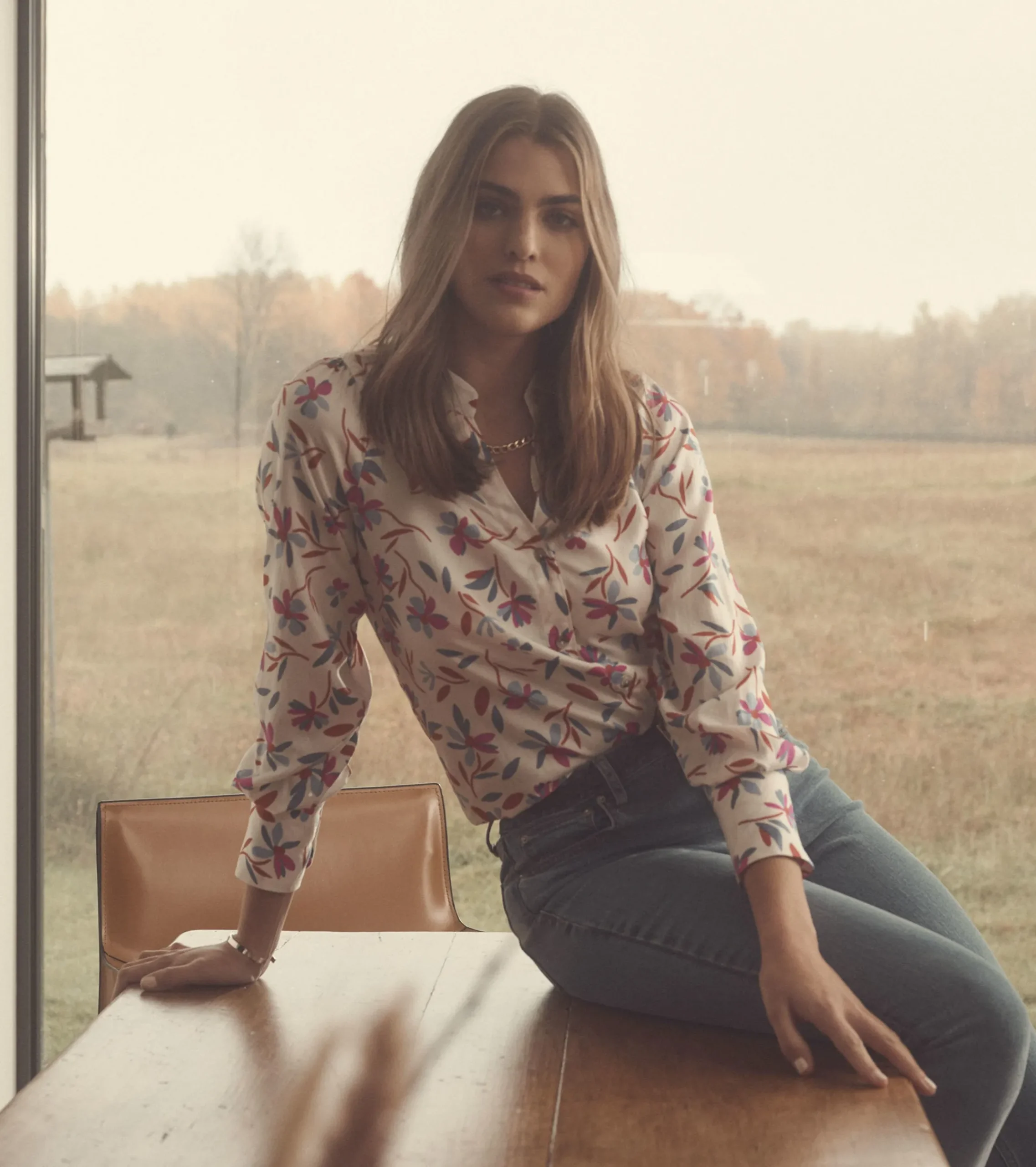 Hatley Olivia Blouse - Deconstructed Floral
