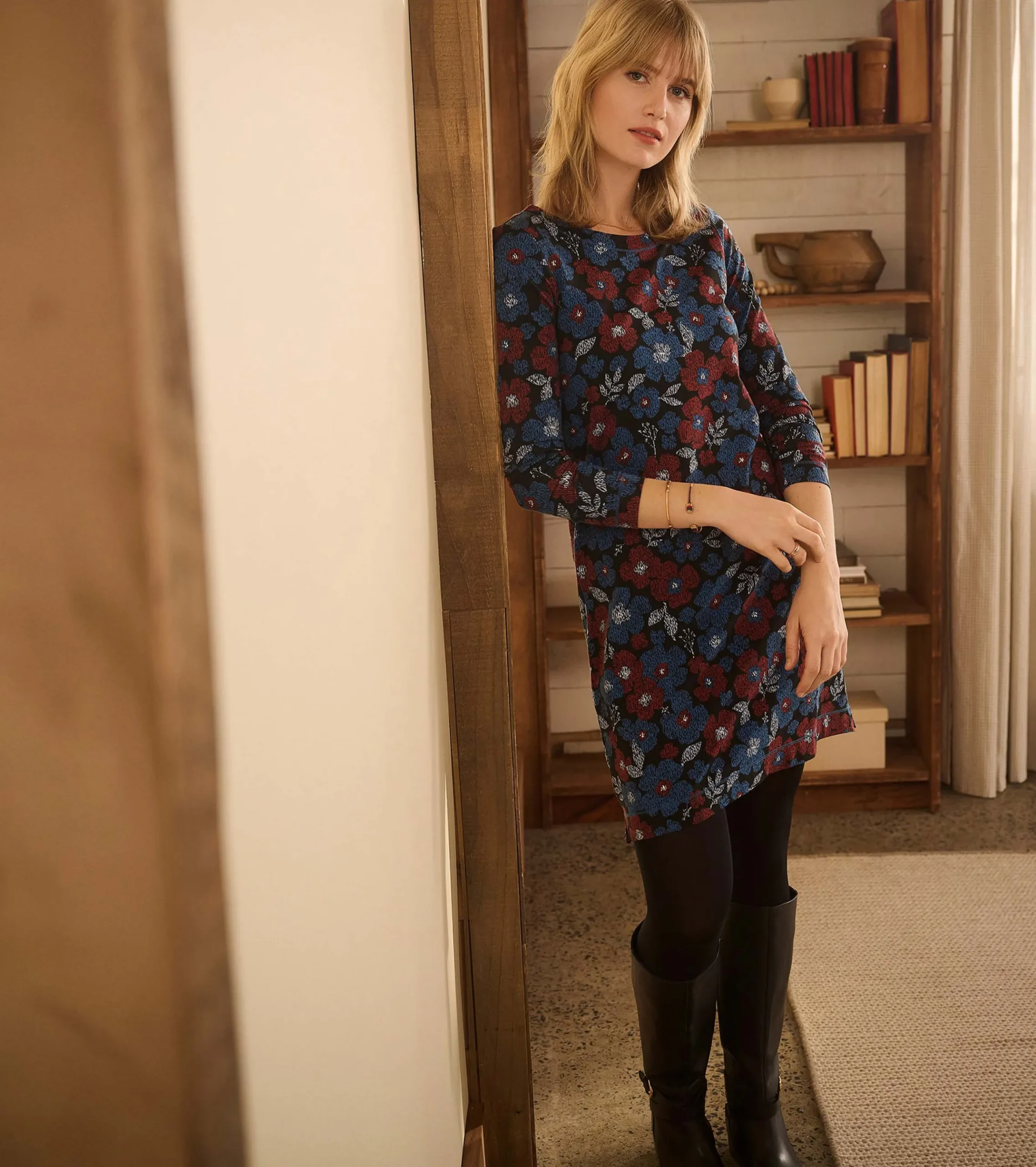 Hot Hatley Olivia Dress - Textured Floral