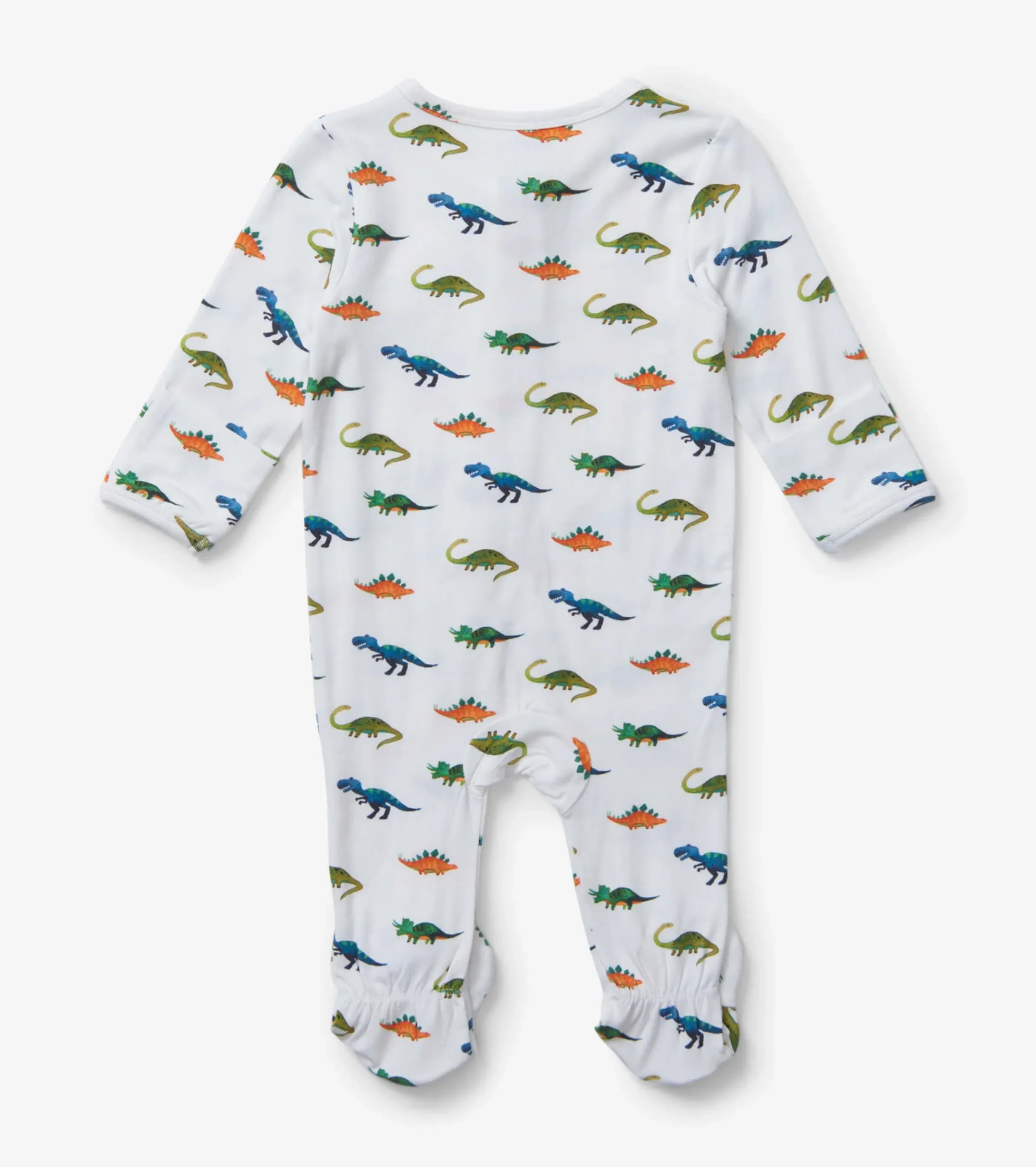 Hot Hatley Painted Dinos Baby Footed Sleeper