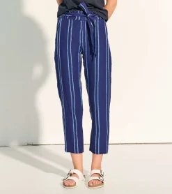 Online Hatley Paper Bag Pants - Beach Stripes