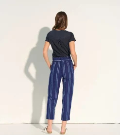 Online Hatley Paper Bag Pants - Beach Stripes