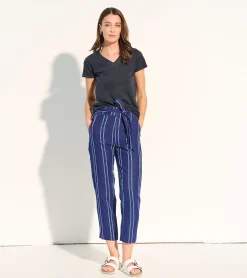 Online Hatley Paper Bag Pants - Beach Stripes