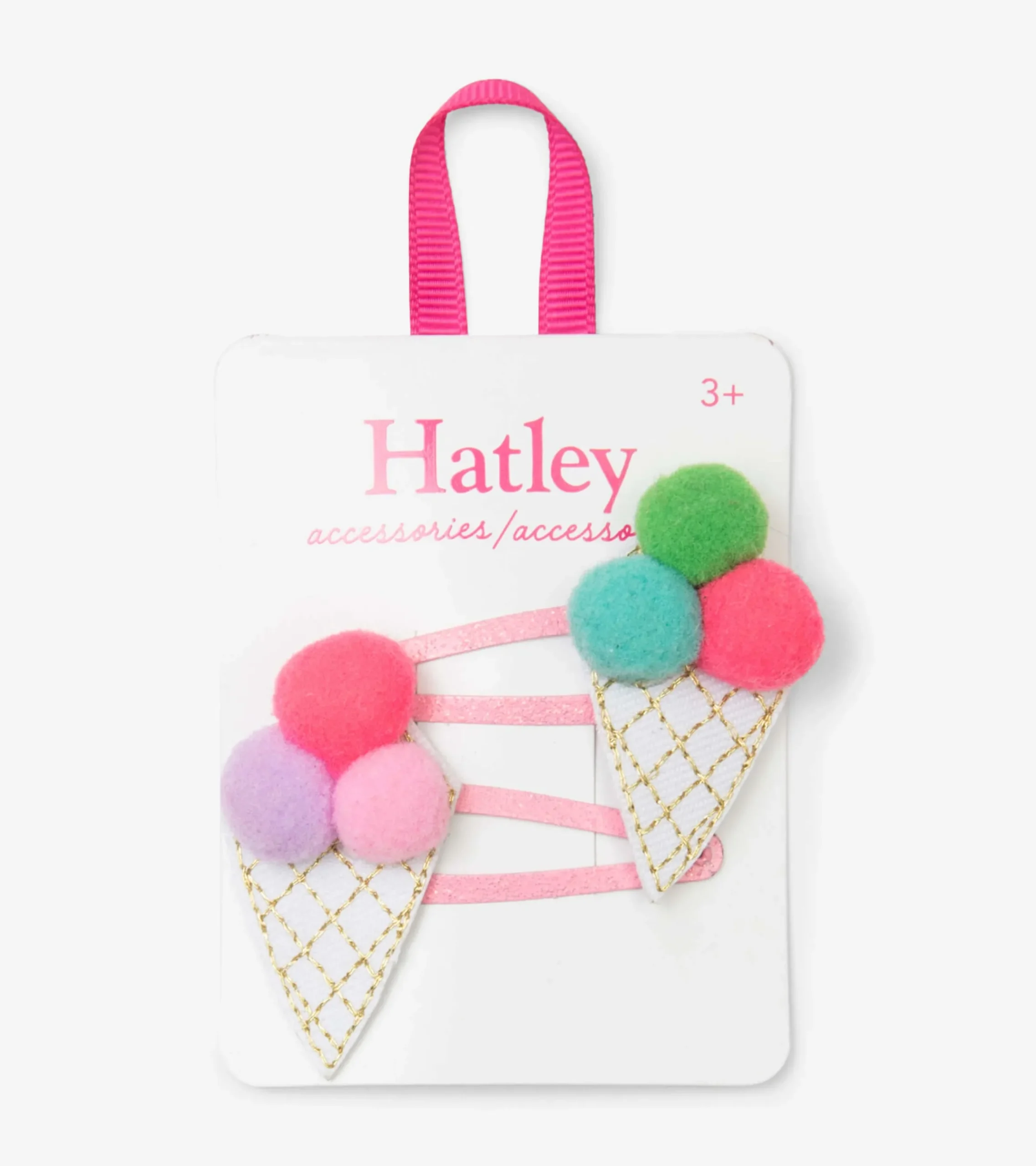 Hatley Pom Pom Cones Snap Clips