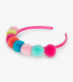 Discount Hatley Pom Pom Crown Headband