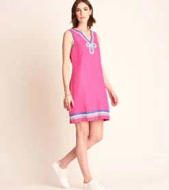 Hot Hatley Portia Sheath Dress - Fuchsia