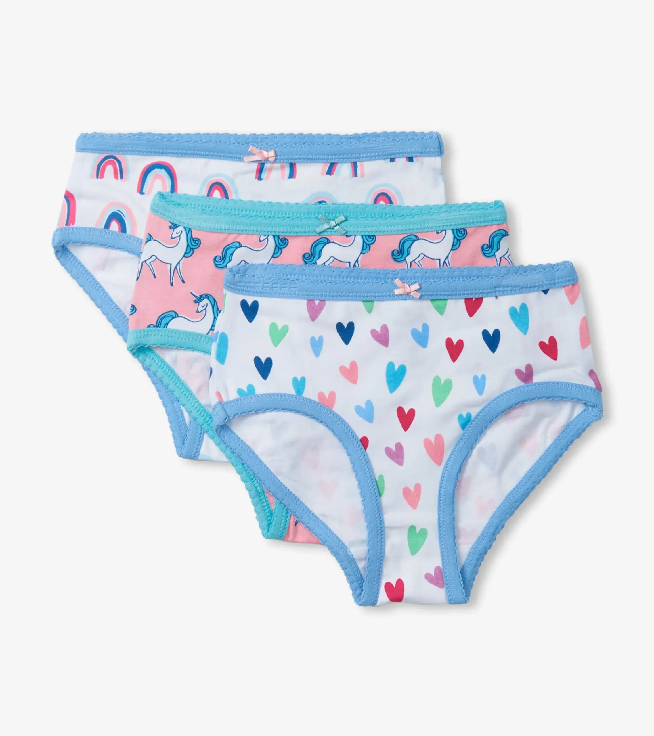Best Hatley Pretty Patterns Girls Brief Underwear 3 Pack
