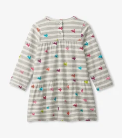 New Hatley Rainbow Bunnies Tiered Dress
