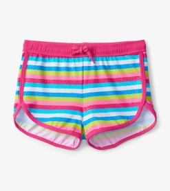Discount Hatley Rainbow Stripes Swim Shorts