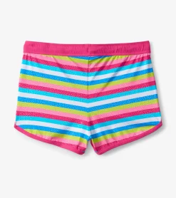 Discount Hatley Rainbow Stripes Swim Shorts