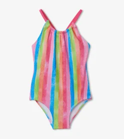 Discount Hatley Rainbow Stripes Swimsuit