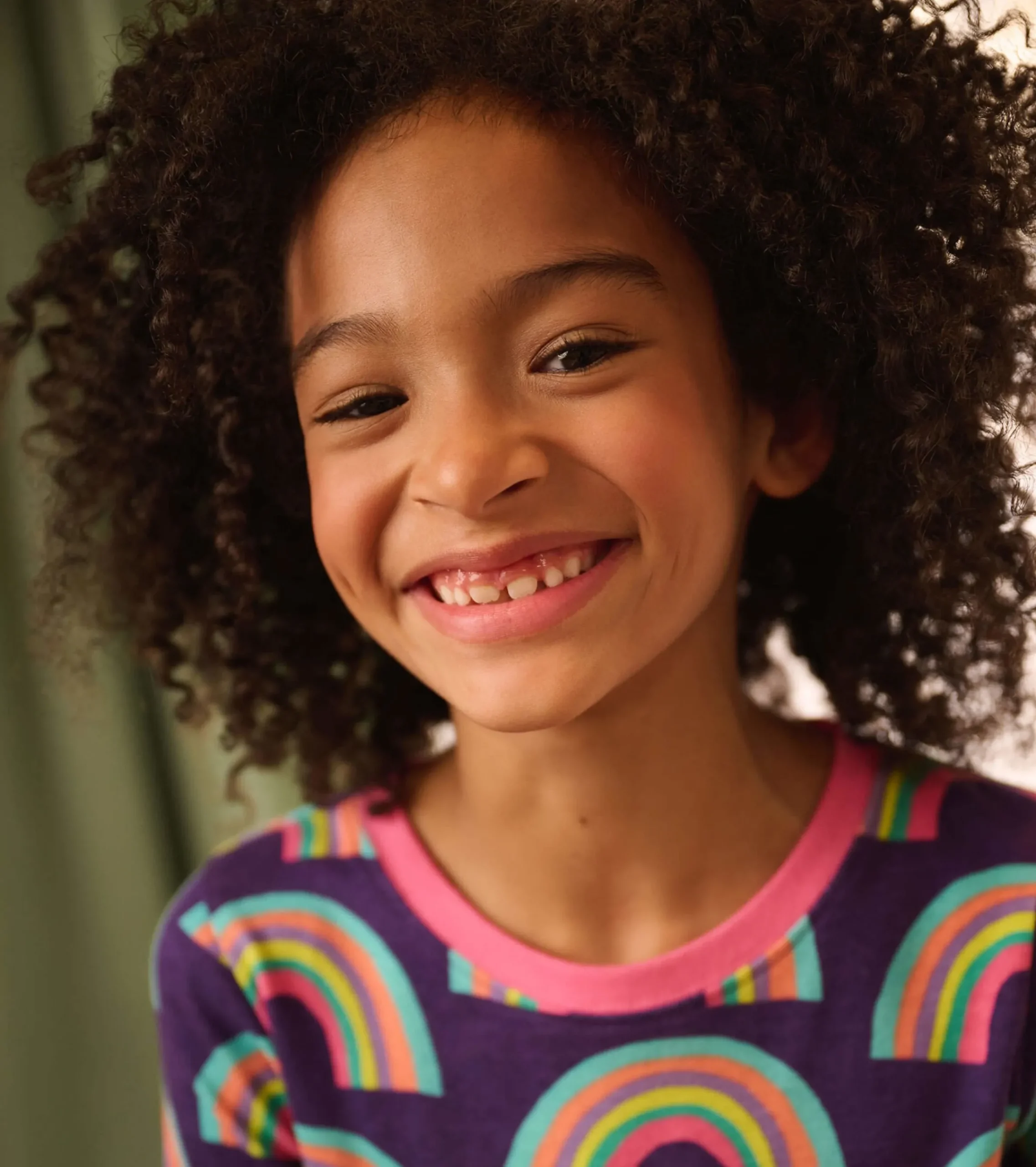 Clearance Hatley Rainbows Kids Organic Cotton Pajama Set