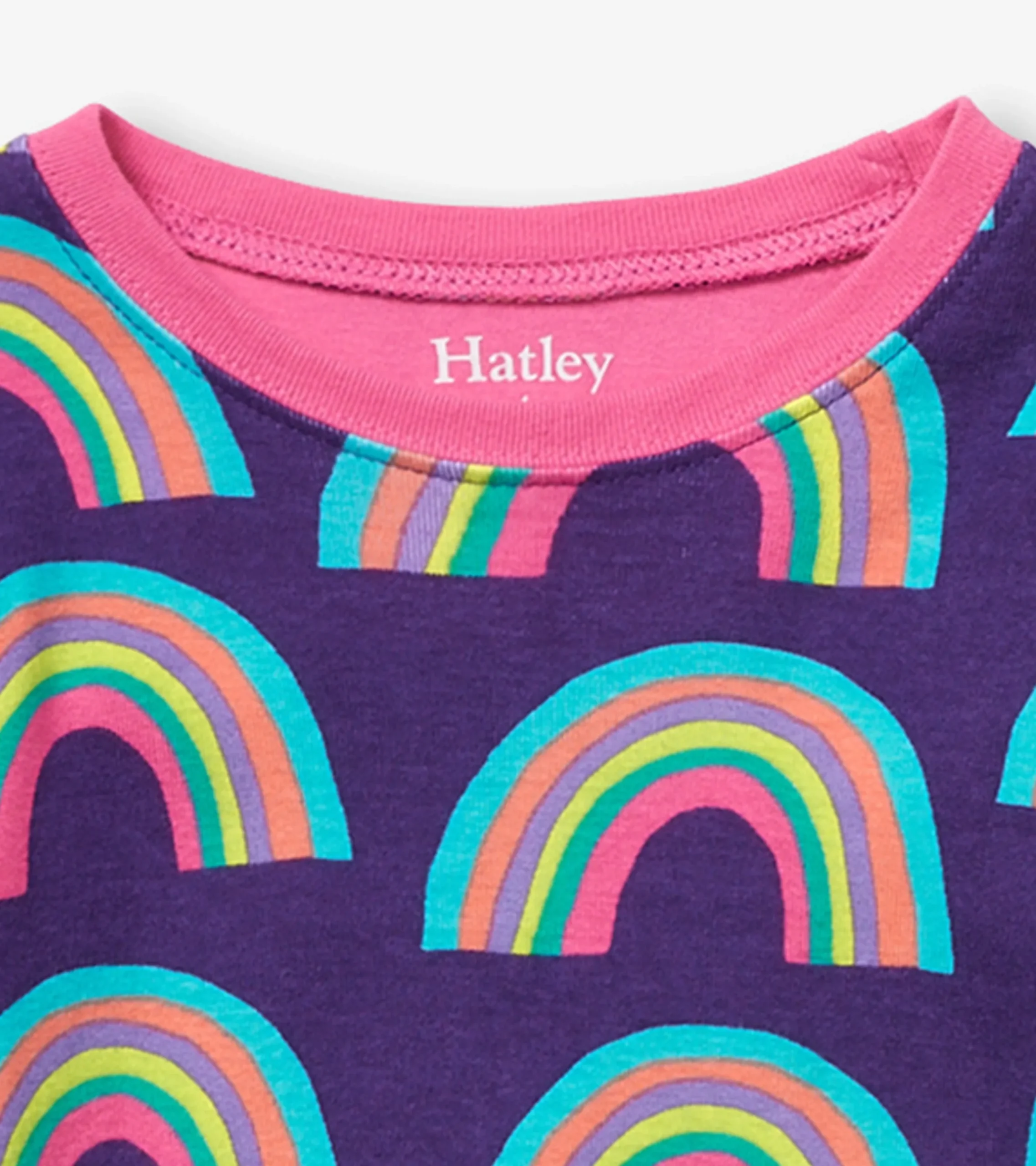 Clearance Hatley Rainbows Kids Organic Cotton Pajama Set