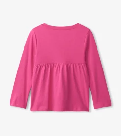 Outlet Hatley Rasberry Unicorn Long Sleeve T-Shirt