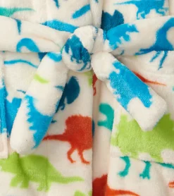 Sale Hatley Real Dinosaurs Kids Fleece Robe