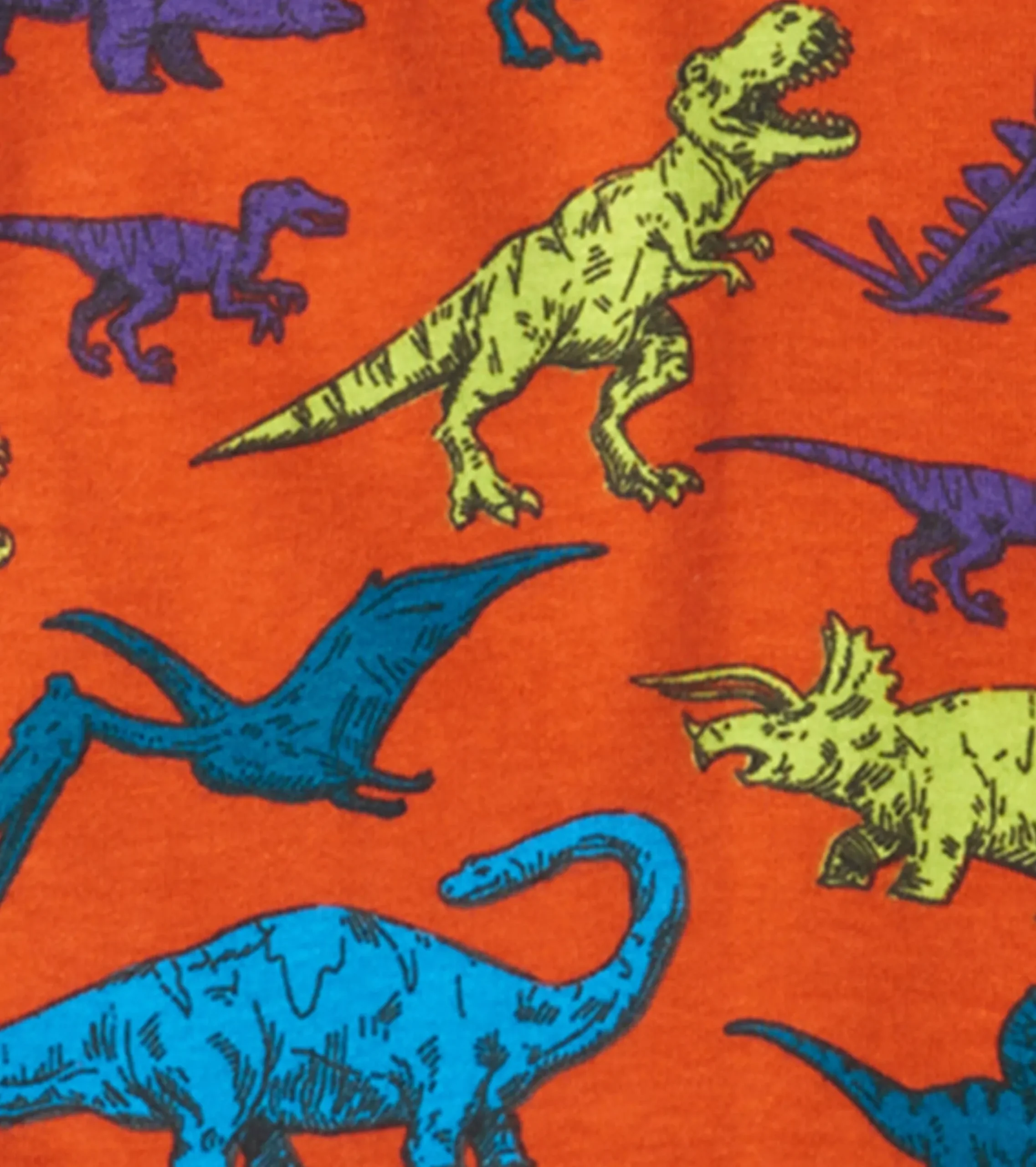Discount Hatley Real Dinosaurs Kids Organic Cotton Pajama Set