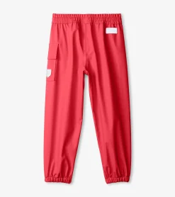 Hot Hatley Red Kids Rain Pants