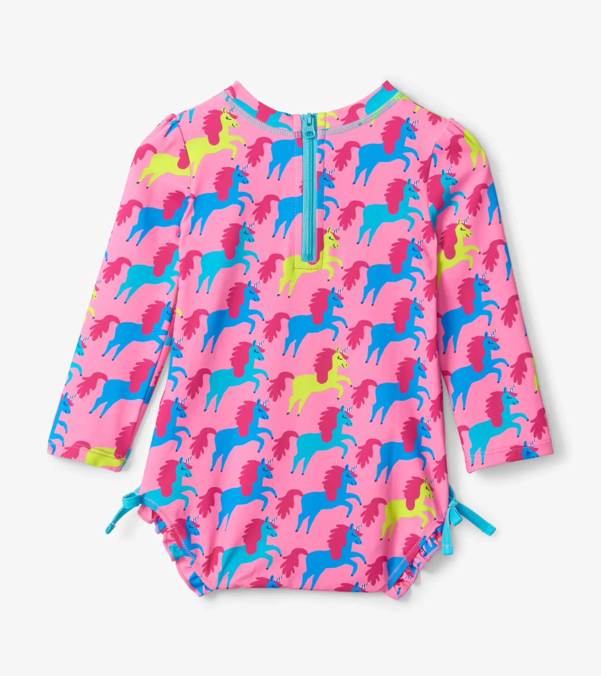 New Hatley Rock Star Unicorn Baby Rashguard Swimsuit