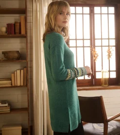 Online Hatley Sadie Sweater Dress - Forest Green