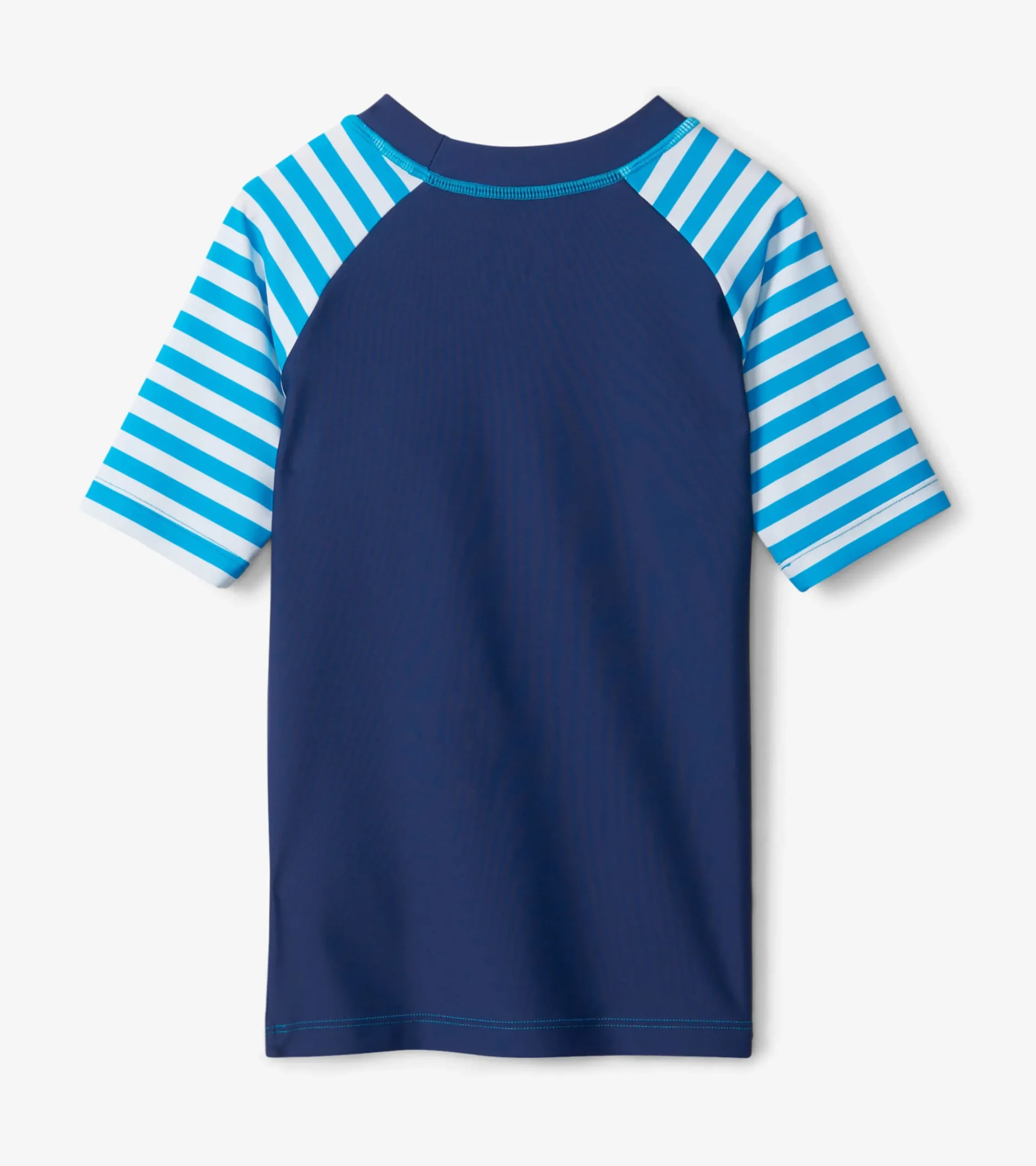 New Hatley Shark Stripes Short Sleeve Rashguard
