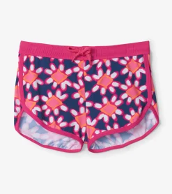 Outlet Hatley Shibori Flowers Swim Shorts