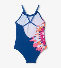 Online Hatley Shibori Tie Dye Gather Front Swimsuit