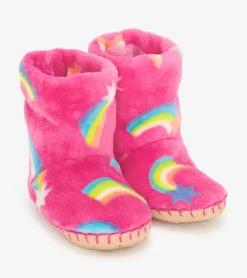 Outlet Hatley Shooting Stars Kids Fleece Slippers