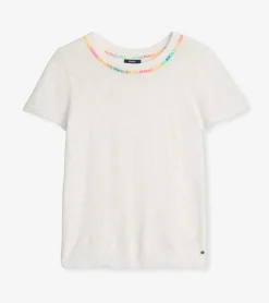 New Hatley Simone Knit Tee - White