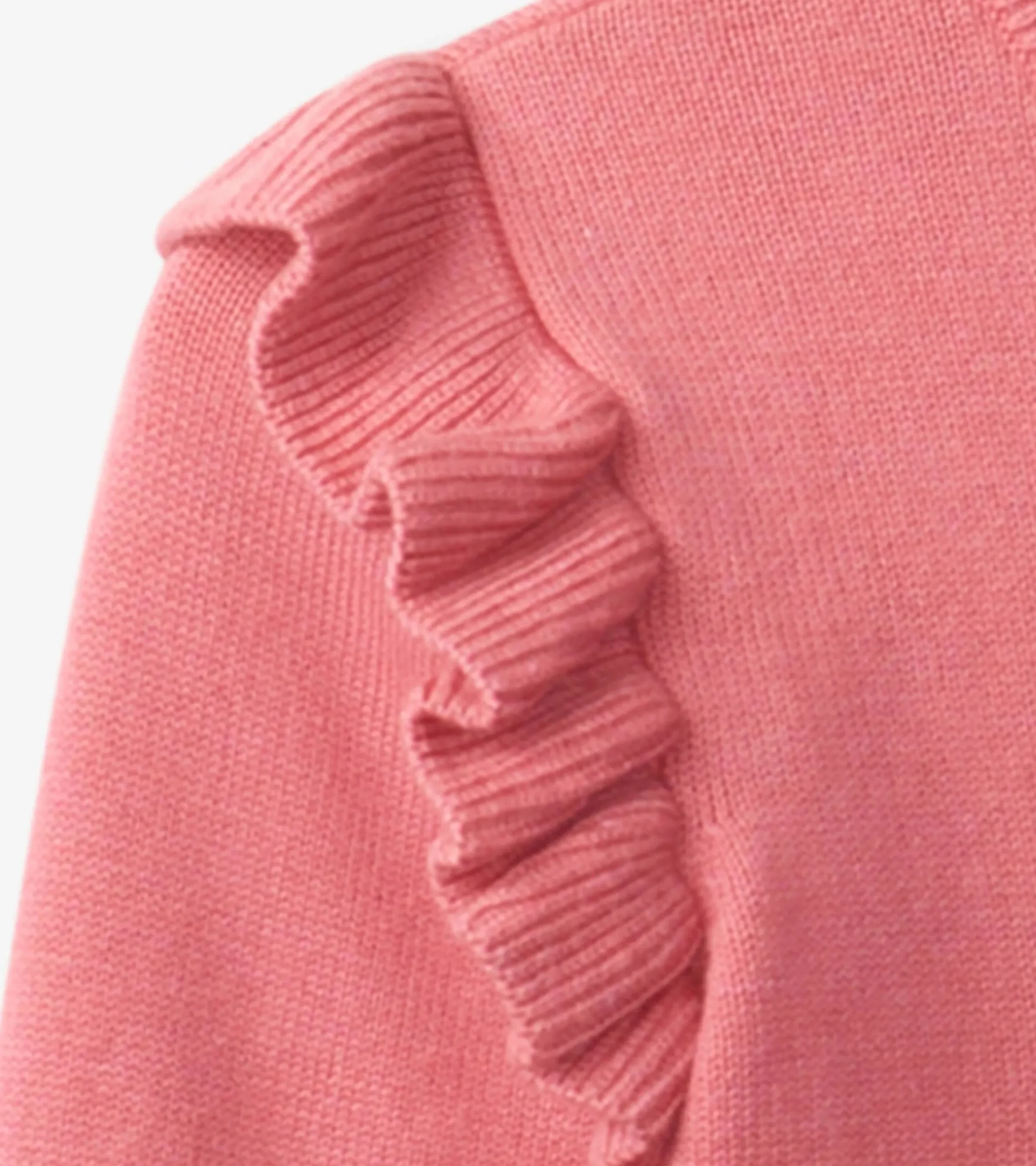 Clearance Hatley Striped Heart Ruffle Sleeve Sweater