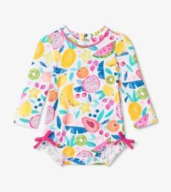 Best Hatley Summer Fruit Baby Rashguard Swimsuit