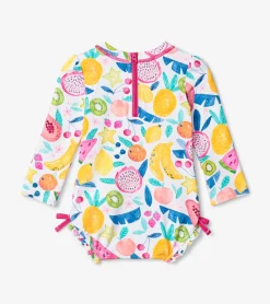 Best Hatley Summer Fruit Baby Rashguard Swimsuit