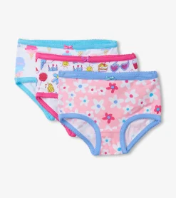 Clearance Hatley Summer Prints Girls Hipster Underwear 3 Pack