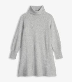 Discount Hatley Swing Sweater Dress - Grey Heather