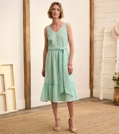 New Hatley Sydney Midi Dress - Beveled Glass Gingham