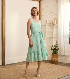 New Hatley Sydney Midi Dress - Beveled Glass Gingham