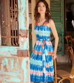 Sale Hatley Sydney Midi Dress - Cabana Tie Dye