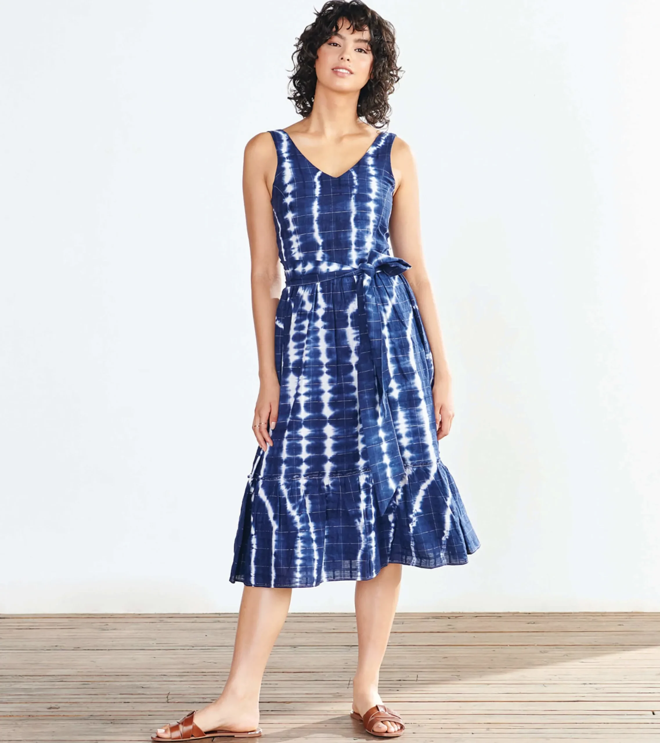 Hatley Sydney Midi Dress - Windowpane