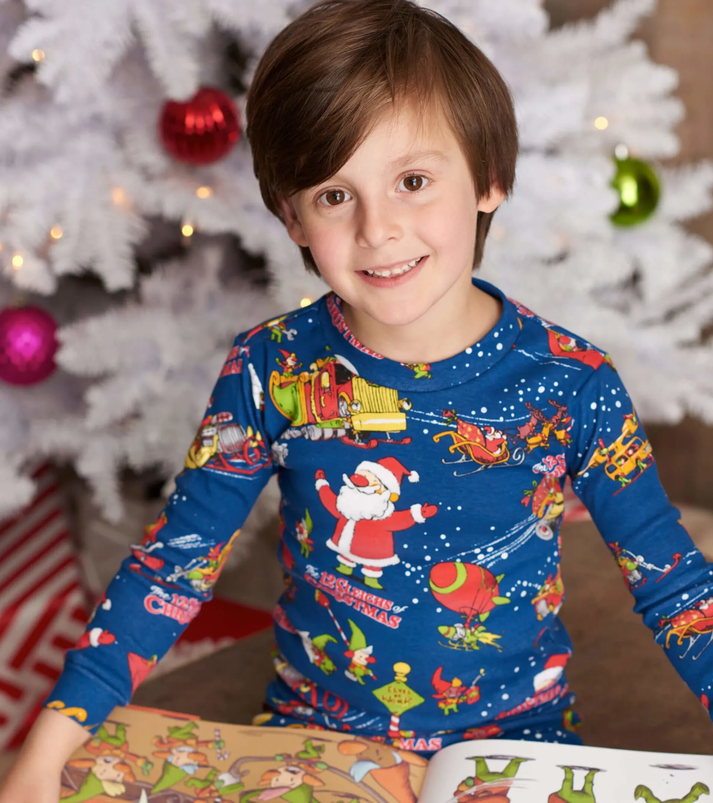 New Hatley The 12 Sleighs of Christmas Pajama Set