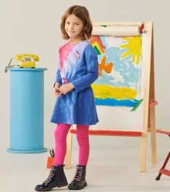 Sale Hatley Tie Dye Burst Cinched Waist Dress