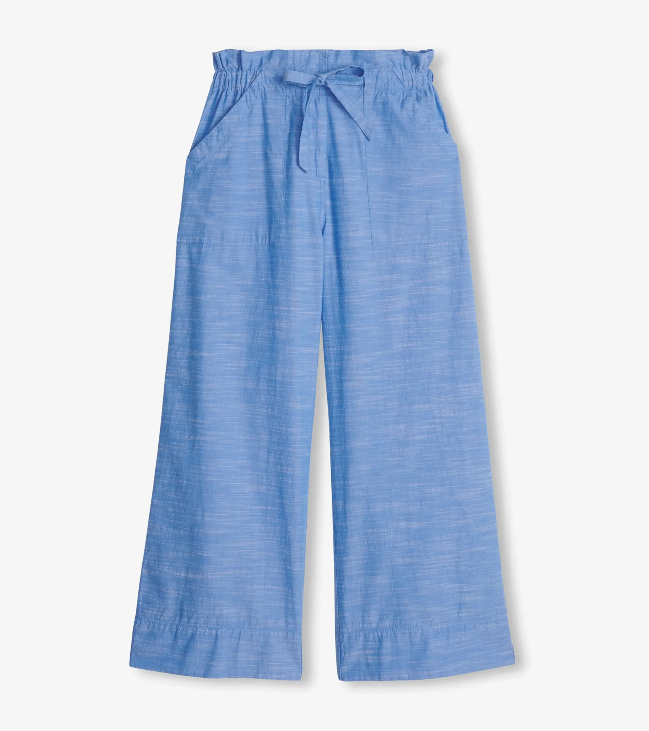 Discount Hatley Tie Front Pants - Chambray