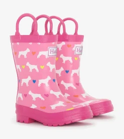 Online Hatley Toddler Girls French Bulldogs Rain Boots