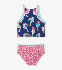 Hot Hatley Tropical Birds Tankini Set