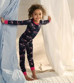 Hatley Unicorn Constellations Organic Cotton Raglan Kids Pajama Set