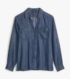 Discount Hatley Utility Buttondown - Maritime Denim Wash