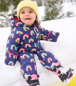 Best Hatley Vibrant Rainbows Baby Snowsuit