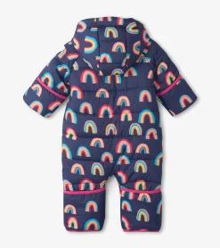 Best Hatley Vibrant Rainbows Baby Snowsuit