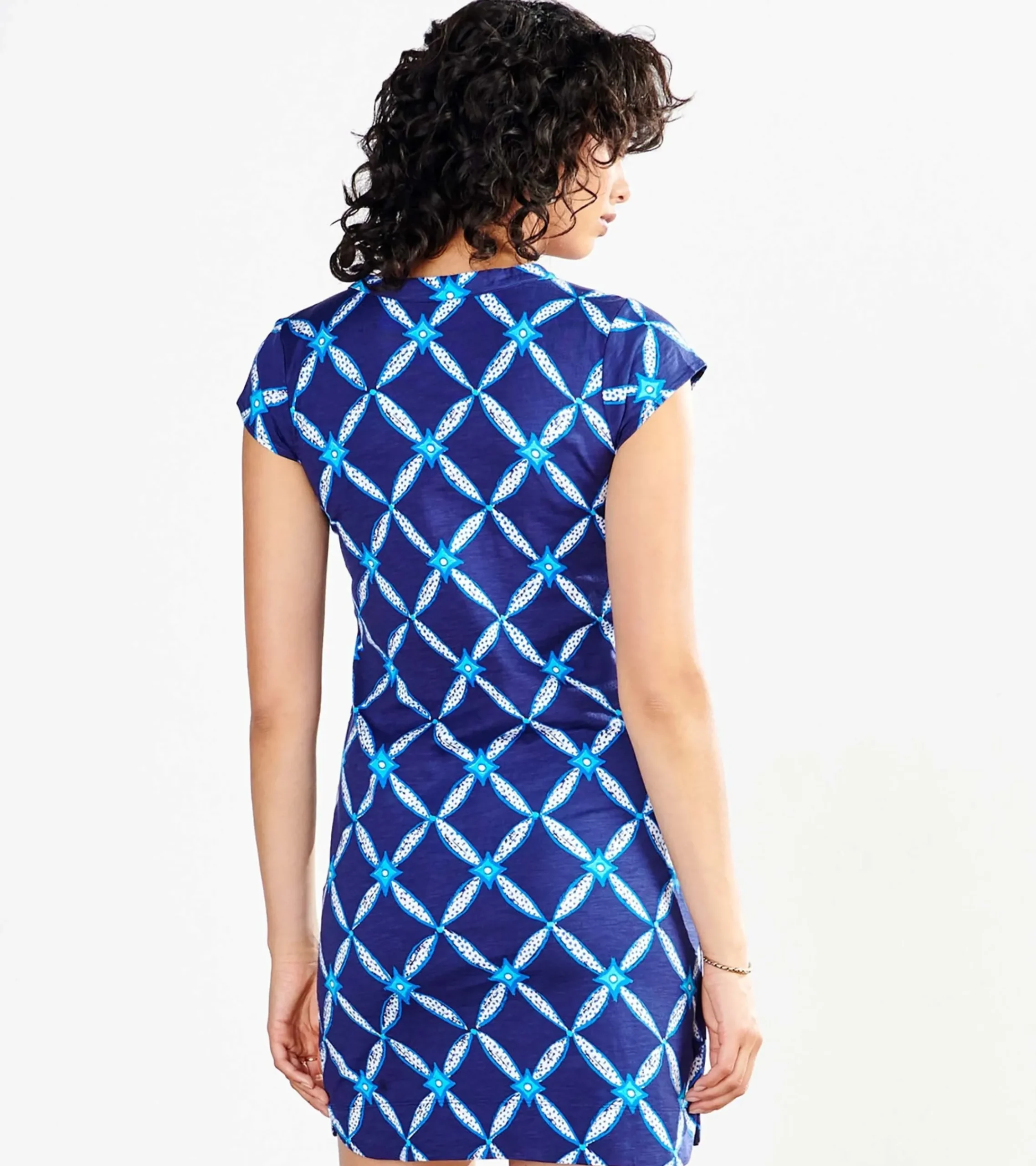 New Hatley Zara Dress - Diamond Ikat